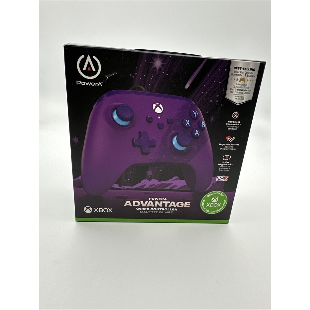 PowerA Advantage Wired Controller for Xbox Series X|S - Celestial Purple